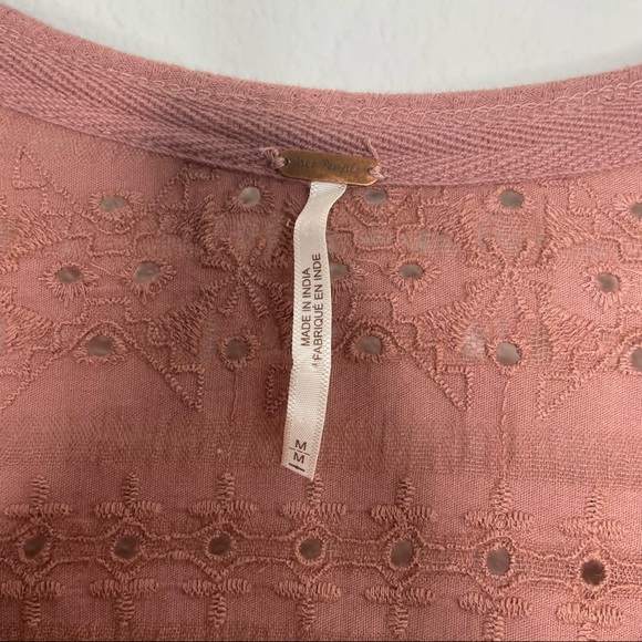 Free People Parisian Nights Eyelet Top - Picture 6 of 8